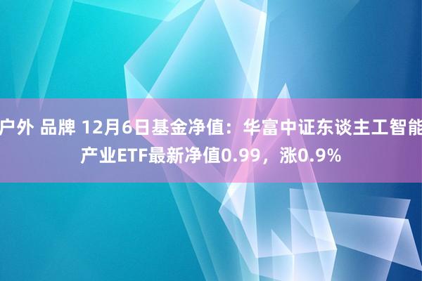 户外 品牌 12月6日基金净值：华富中证东谈主工智能产业ETF最新净值0.99，涨0.9%